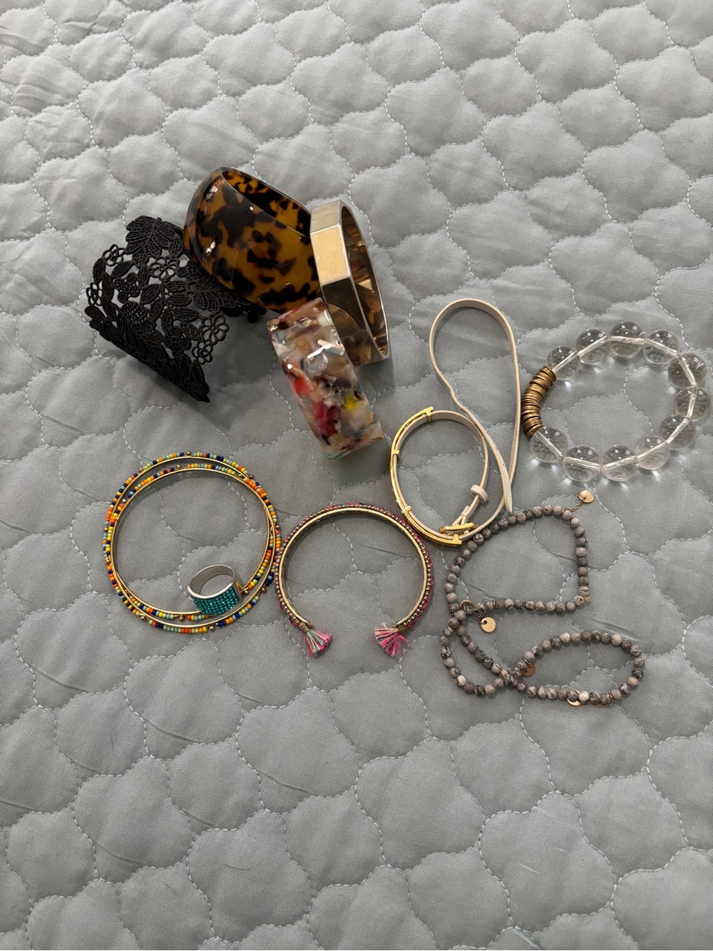 Bracelet & Ring Bundle - (10) pieces